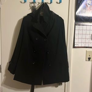 2x Faded Glory Peacoat with Hood